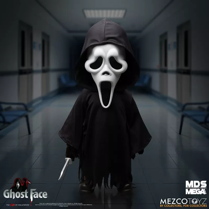Mezco Toys Ghostface Scream MDS Mega Scale 15’ Doll Knife Ghostface New